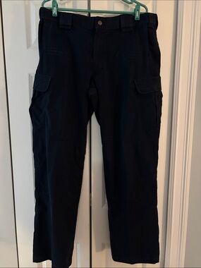 5.11 Tactical Black Cargo Pants with Flap Pockets